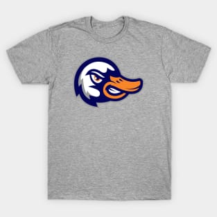 Quack Attack: Angry Duck Sports Mascot T-shirt for Sports Fanatics T-Shirt